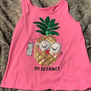 Matching tank top and shorts